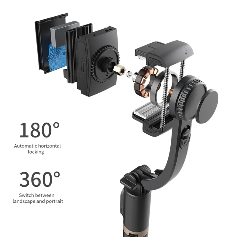 Gimbal Stabilizer Selfie Stick