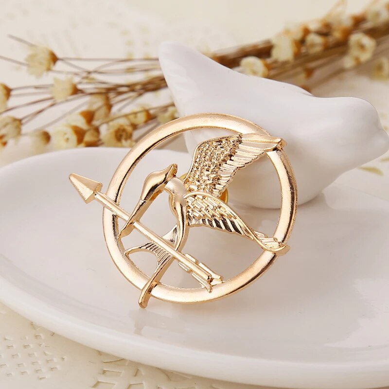 Mockingbird Brooch