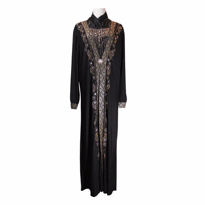 Dubai Arab Abaya | Sequin Beading Kaftan