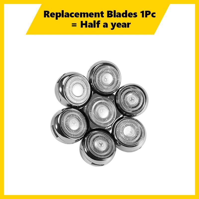 Replacement Blades for Electric Head Shaver