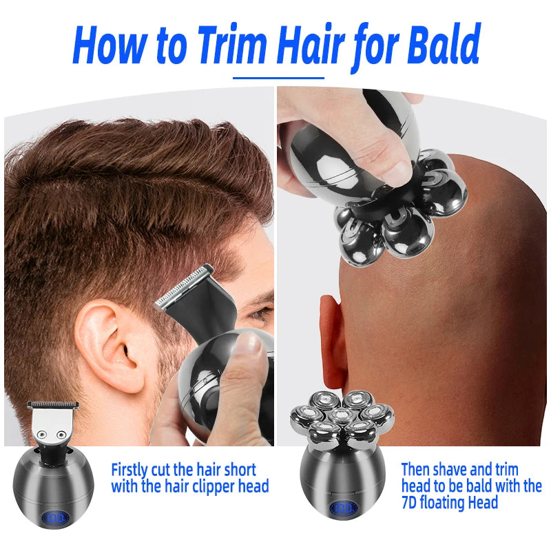 Replacement Blades for Electric Head Shaver