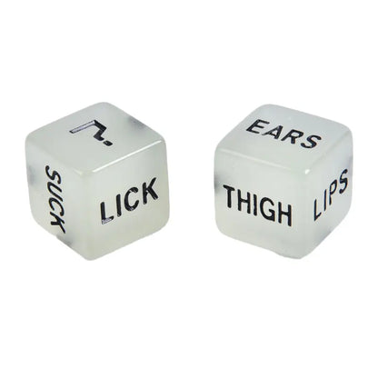 Glow In Dark Love Dice Toys Adult Couple Lovers Games Aid Sex Party Toy Valentines Day Gift For Boyfriend Girlfriend